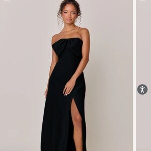 Revelry Black Bow Dress